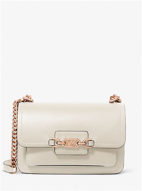 heather large leather shoulder bag